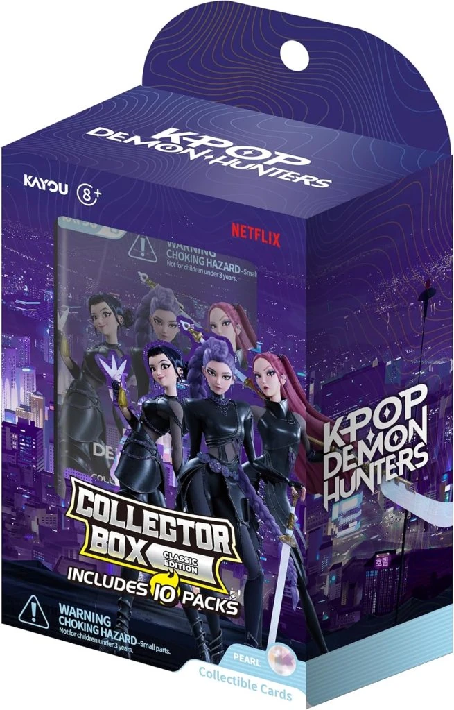 Collector box Classic Edition delle carte KPop Demon Hunters