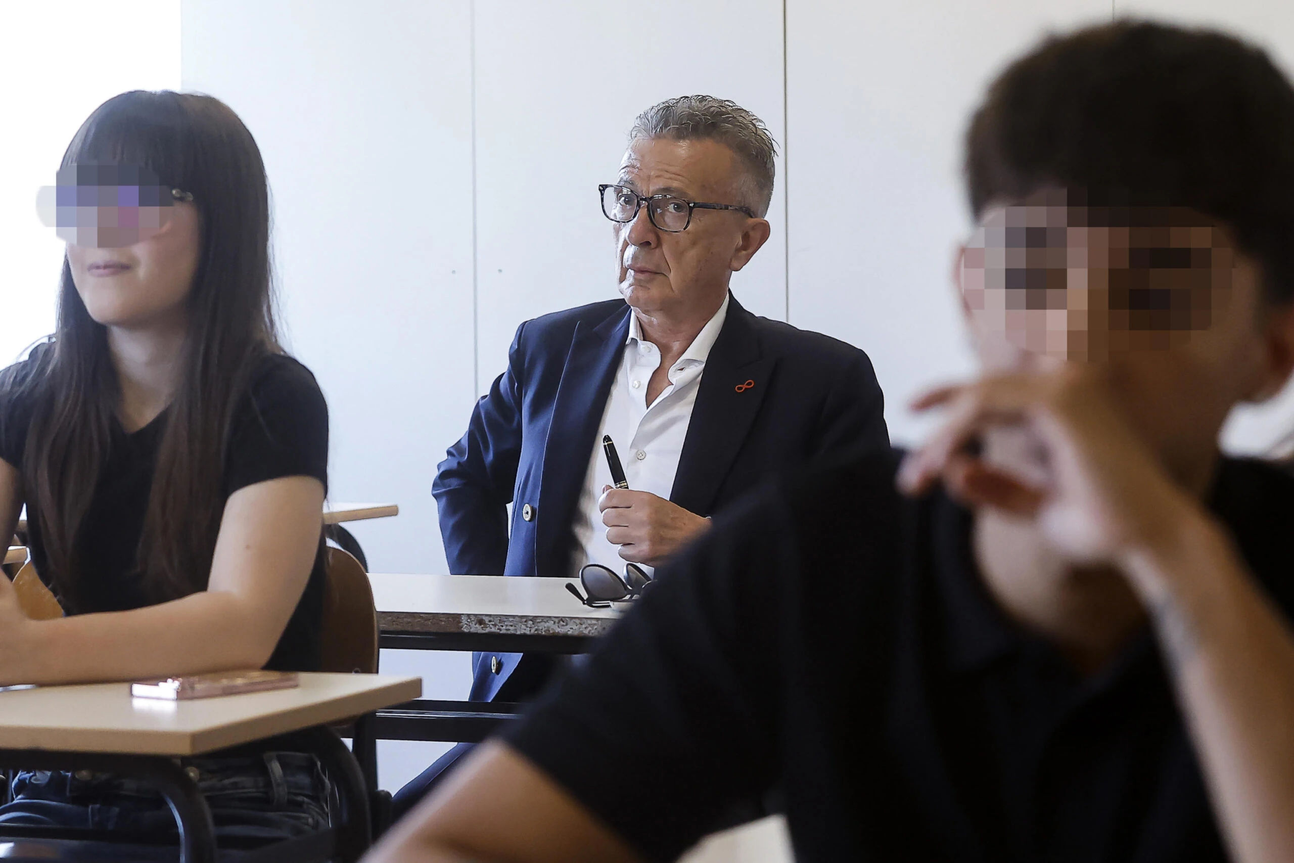 Enzo Ghinazzi, in arte Pupo, durante gli esami di maturità 2026