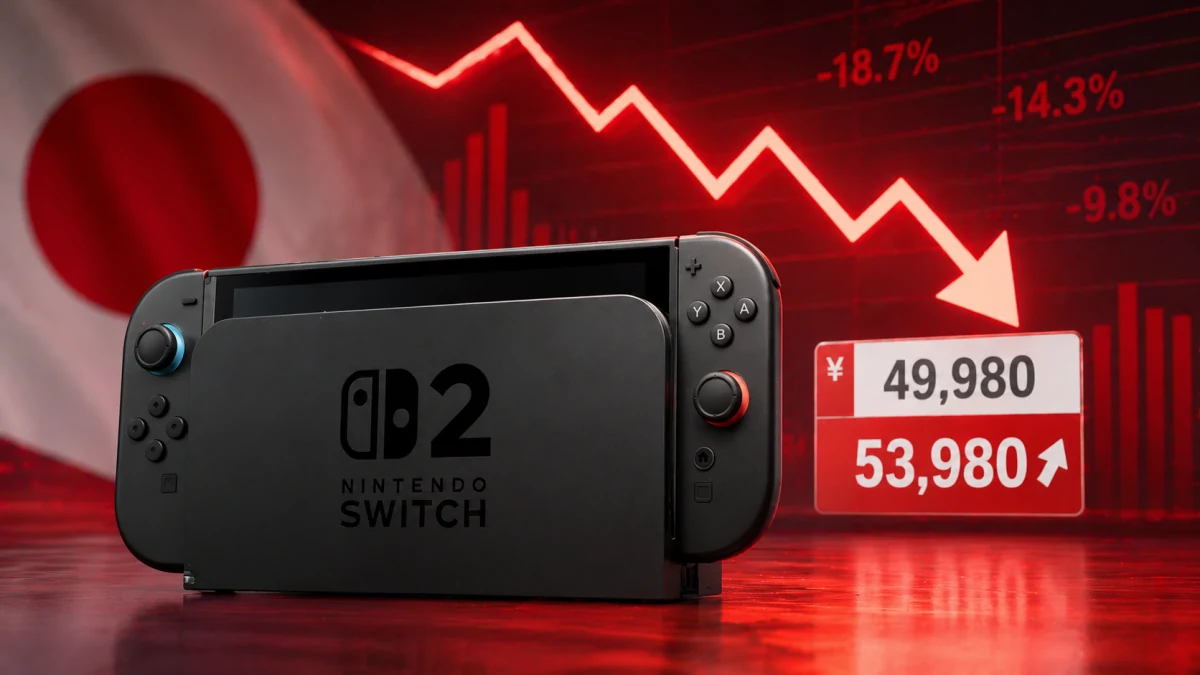 Nintendo Switch 2 e il crollo delle vendite