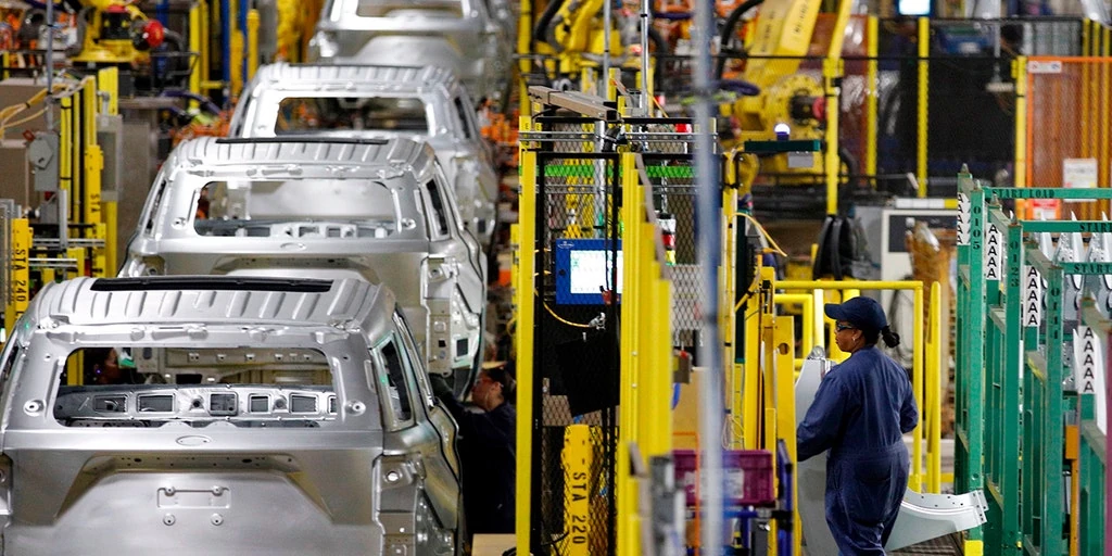 Linea di montaggio Ford
