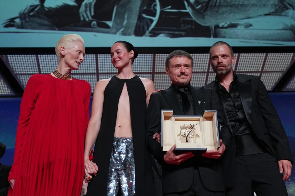 Momento della premiazione del Festival di Cannes 2026