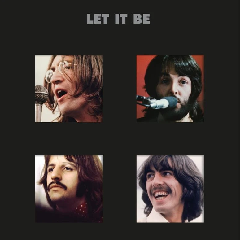 Copertina dell’album Let It Be dei Beatles, collegato alle registrazioni al 3 Savile Row