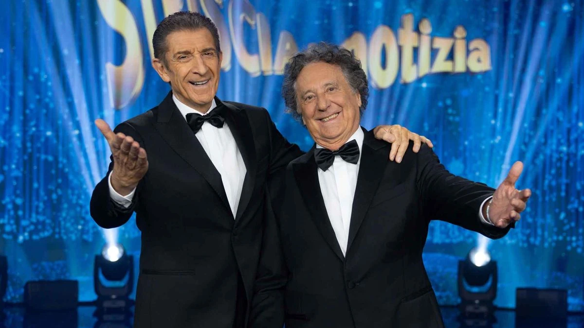 Ezio Greggio e Enzo Iacchetti, storici conduttori di Striscia la Notizia