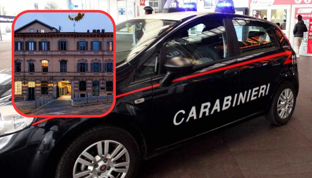 La casa d'aste Sant'Agostino in corso Tassoni a Torino dopo il furto